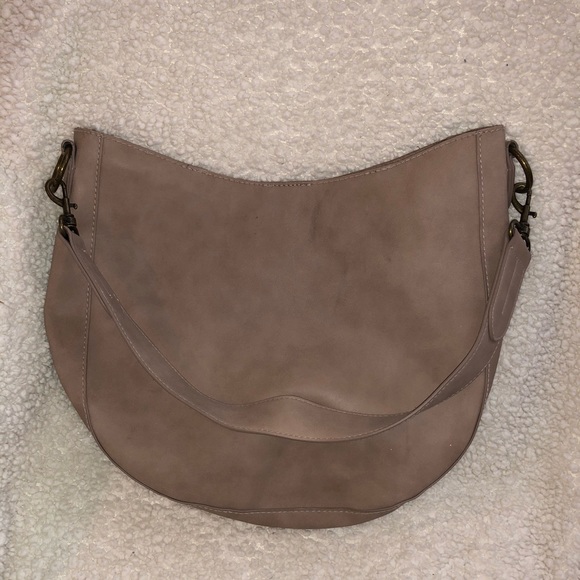 Universal Thread light tan suede purse - Picture 1 of 3